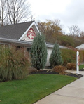 country view manor entrance building